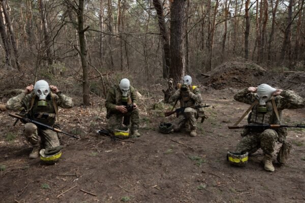 Photo: Ukrainian troops with the 33rd Brigade Train in the Dnipropetrovsk region