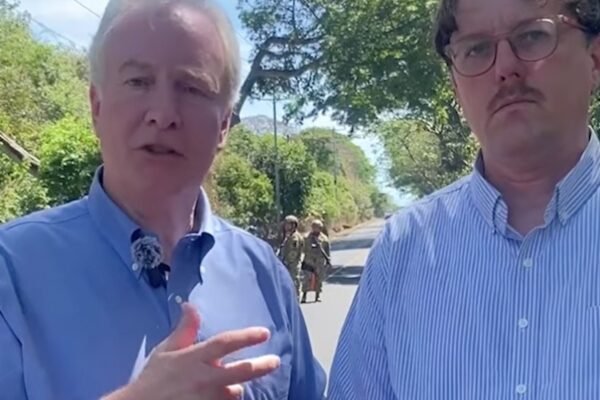 The Democratic Senator denied access to El Salvador prison with Abrego García