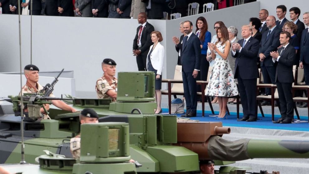 The army will be 'bigger' to mark its 250º. Could it be the military parade that Trump wants?
