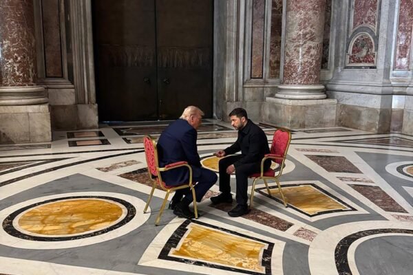 Trump, Zelenskyy meets privately before Pope's funeral