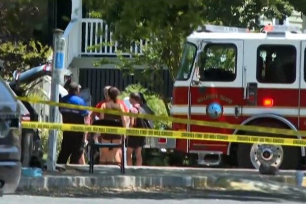 2 children, 1 adult hit by a car outside the preschool of the church on the island of Sullivan, South Carolina