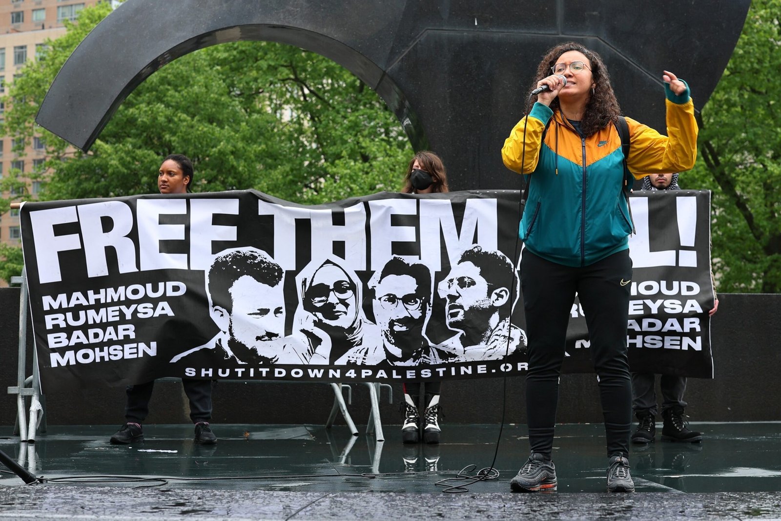 Judge questions if non -citizens have the same protections of freedom of expression as US citizens