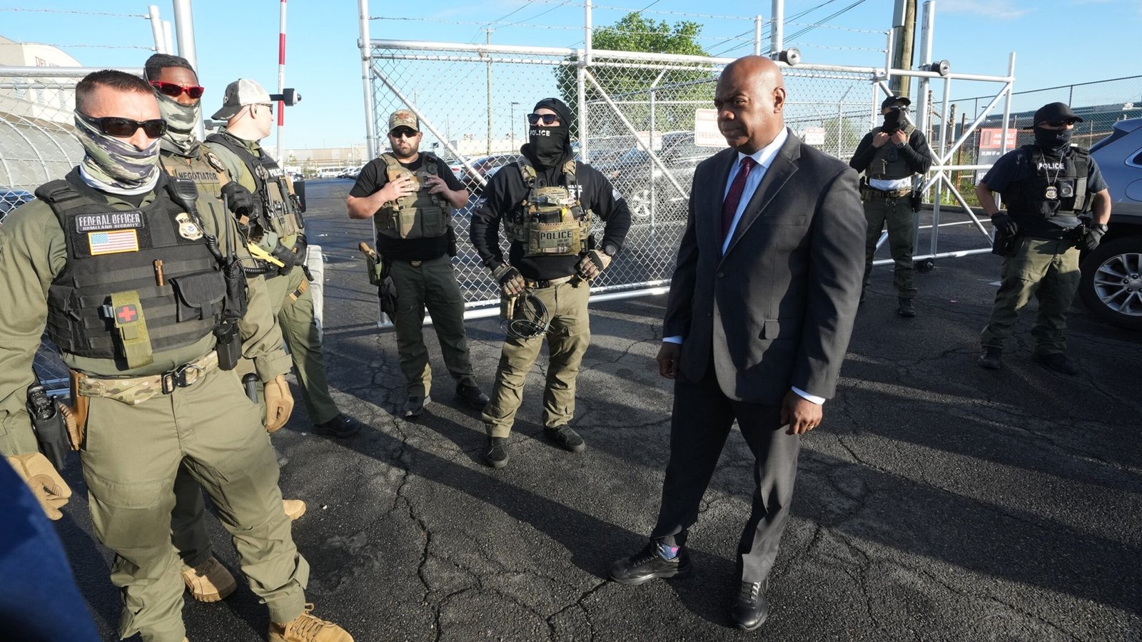 The mayor of Newark, Ras Barak