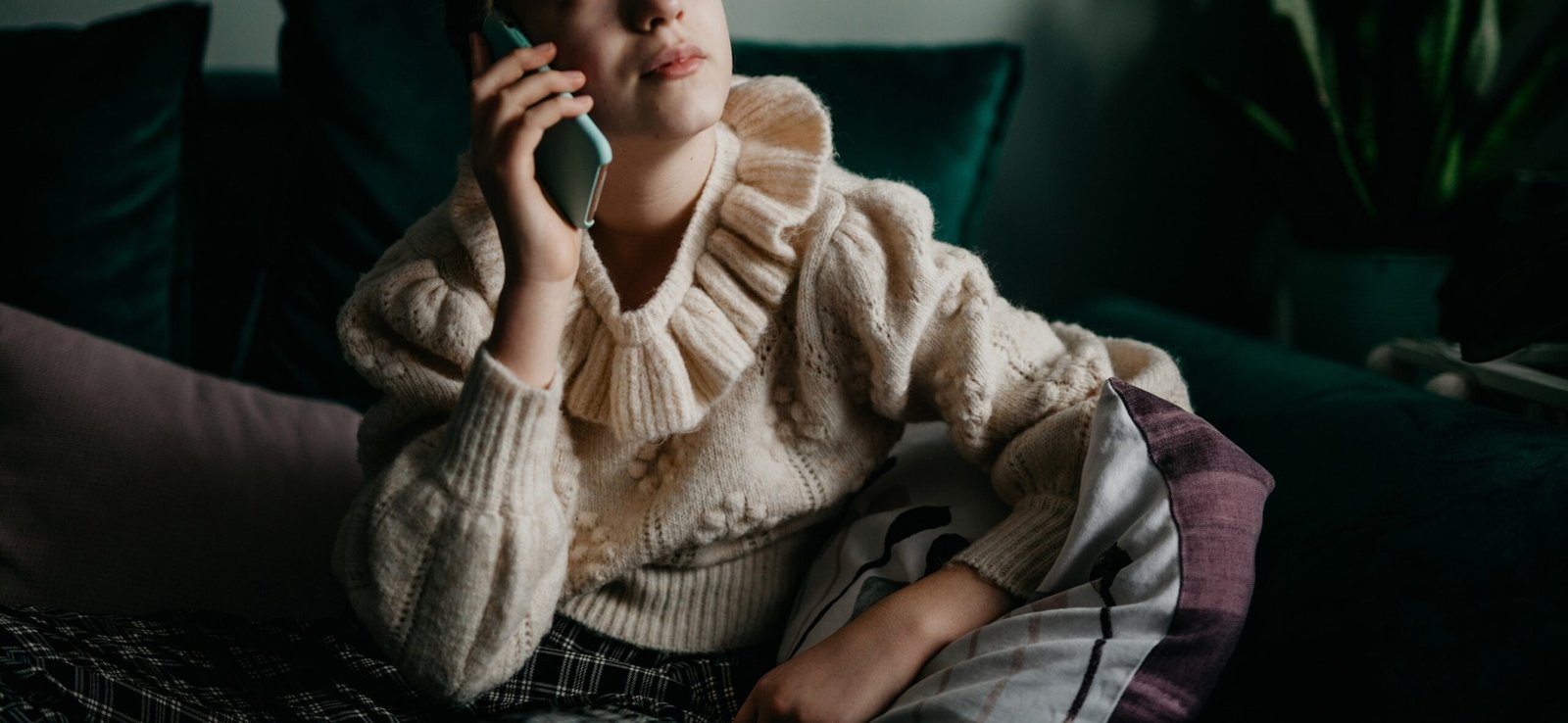 Photo: A teenager speaks on a phone in a file photo without date.