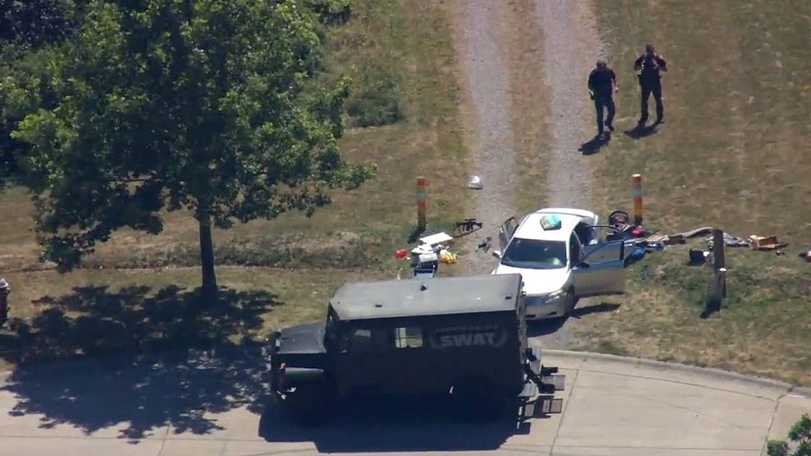 3 officers injured after an armed man opens fire in 'ambush situation' in Ohio: police