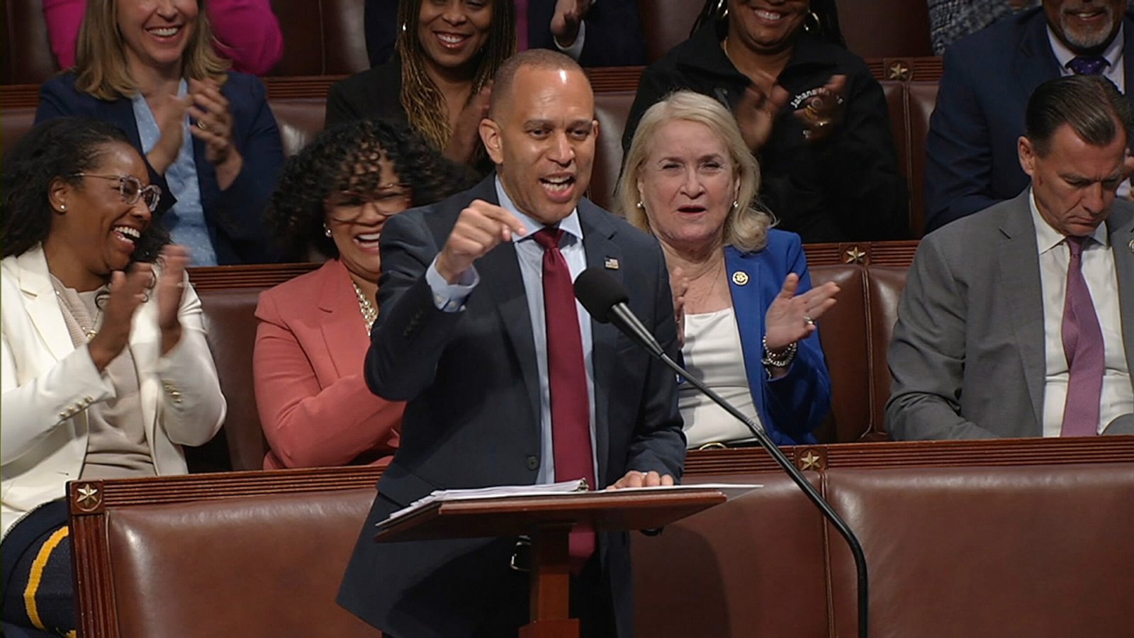 'Imoral': Democrat Hakeem Jeffries explies to Trump Megabill in the marathon speech
