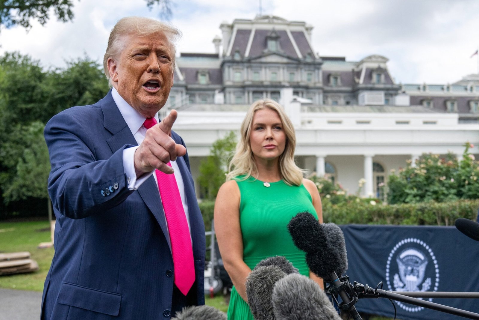 Trump says that Bondi should launch 'whatever you think is credible' in Epstein