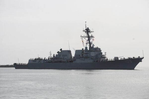 Photo: Uss Jasson Dunham Destroyer Visit Gdynia Port, Poland