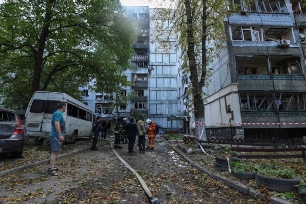 Photo: Consequences of a Russian missile attack in Dnipro