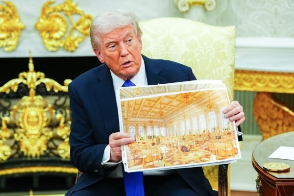 Trump likely to put his name on White House ballroom, officials say Trump likely to put his name on White House ballroom, officials say