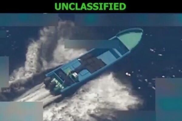 US attacks second suspected drug cartel ship in Pacific in expansion of attacks PHOTO: Secretary of War Pete Hegseth announced that the War Department conducted a lethal kinetic attack against a vessel operated by a designated terrorist organization conducting drug trafficking in the Eastern Pacific on October 21, 2022.