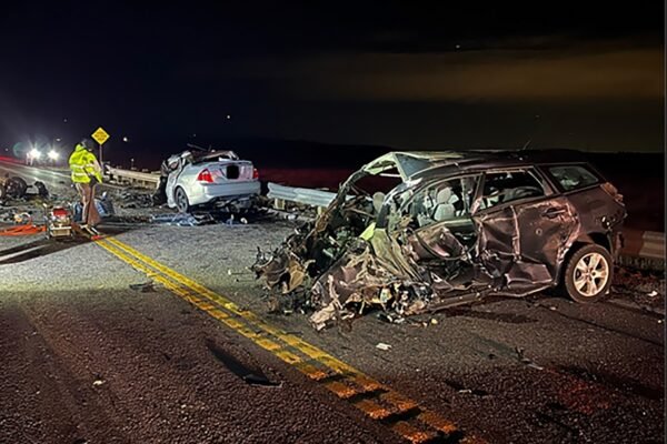 Five dead, including three children, in Colorado car crash, police say