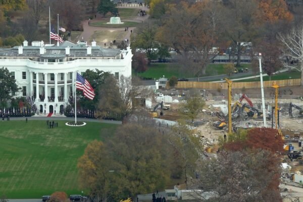 New images show the East Wing of the White House torn down for a $300 million ballroom