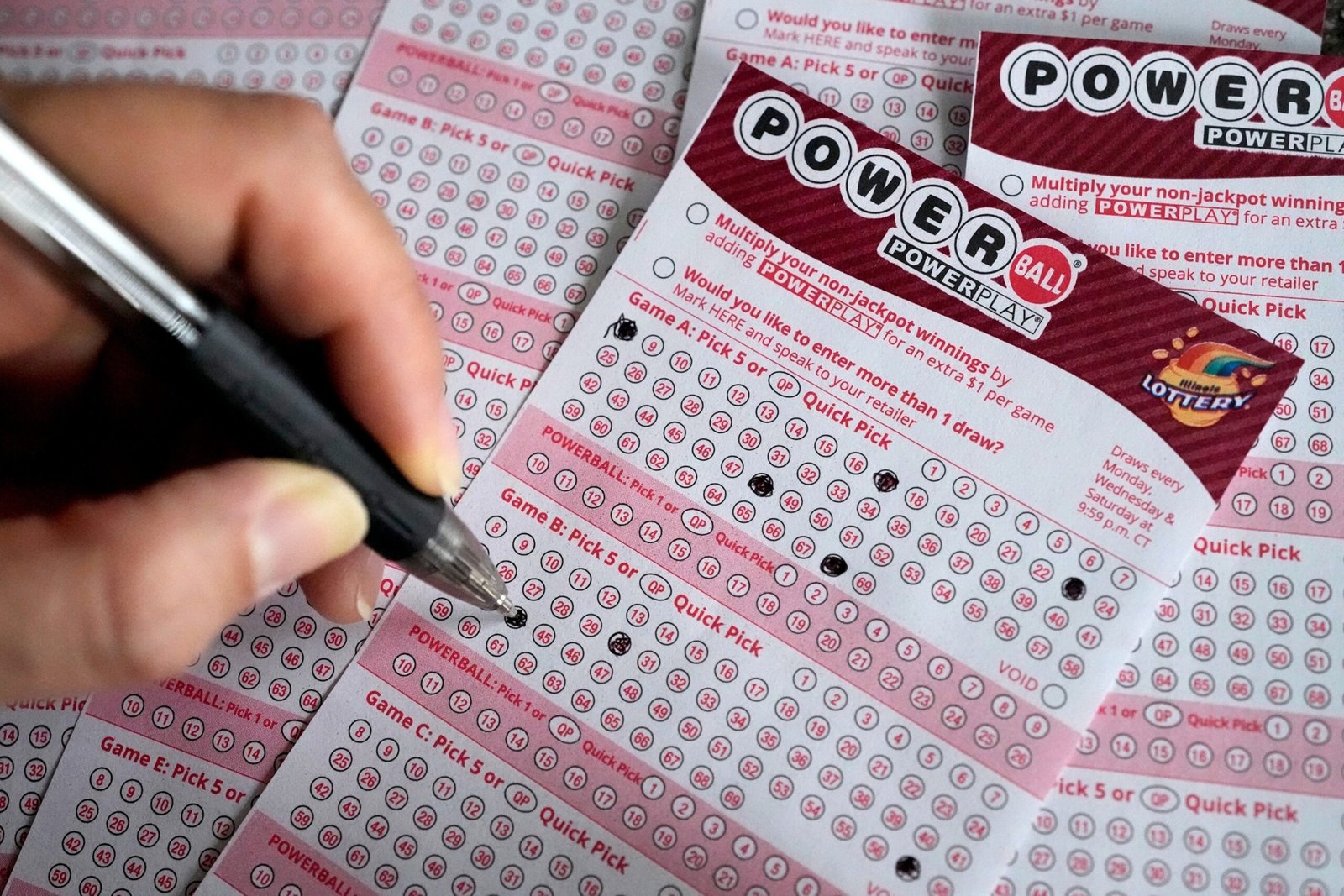 $1.25 Powerball Jackpot Drawing Winning Numbers