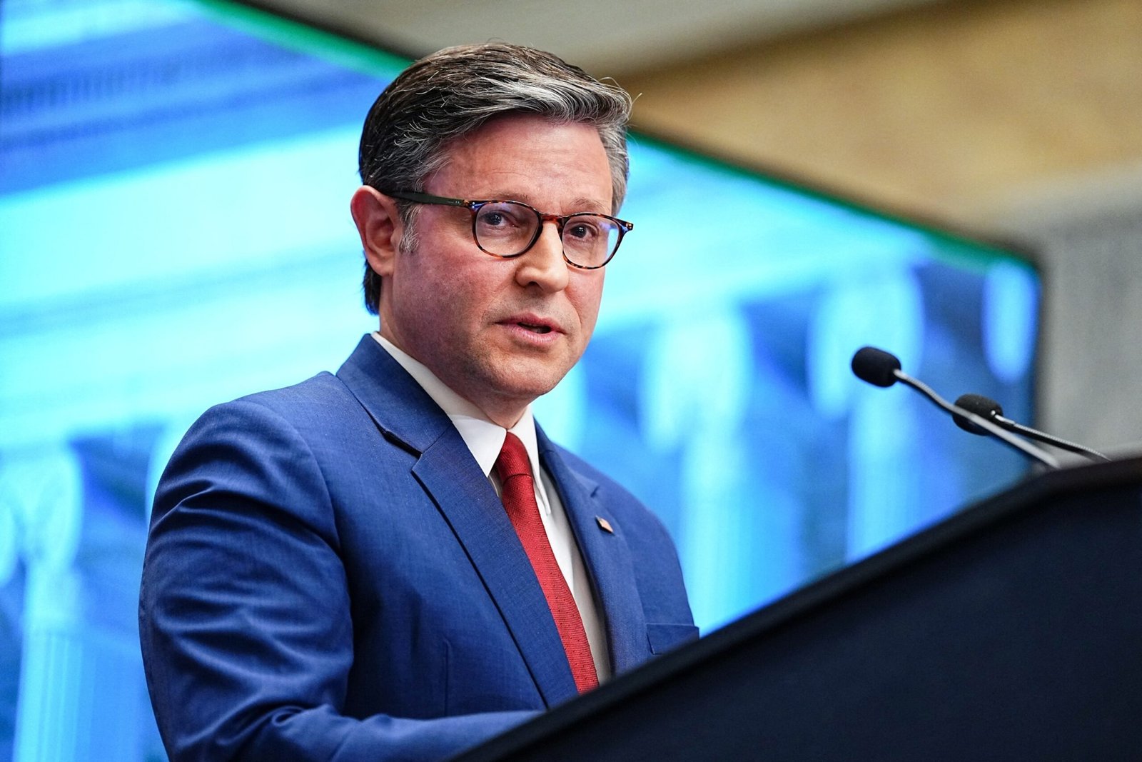 PHOTO: Press conference to present the Trump Accounts website, at the Treasury Department, in Washington, DC
